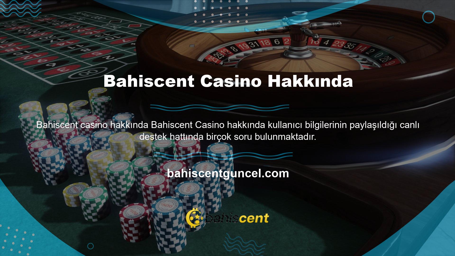 Bu soruları gördüklerinde Bahiscent casino sitesinin kullanıcı bilgilerini koruyup korumadığını öğrenmek istediler